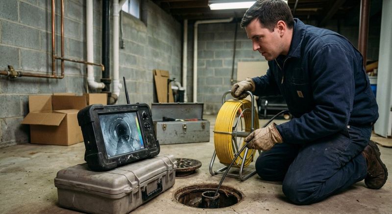 Drain Camera Inspection in Anne Arundel County, MD