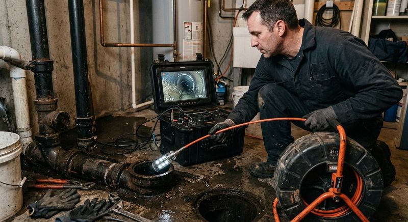 Cctv Plumbing Inspection in Boca Raton, FL