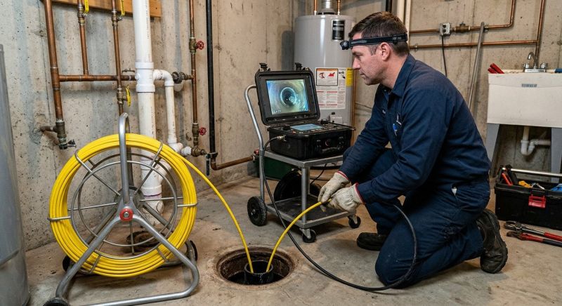 Cctv Plumbing Inspection in Alexandria, VA