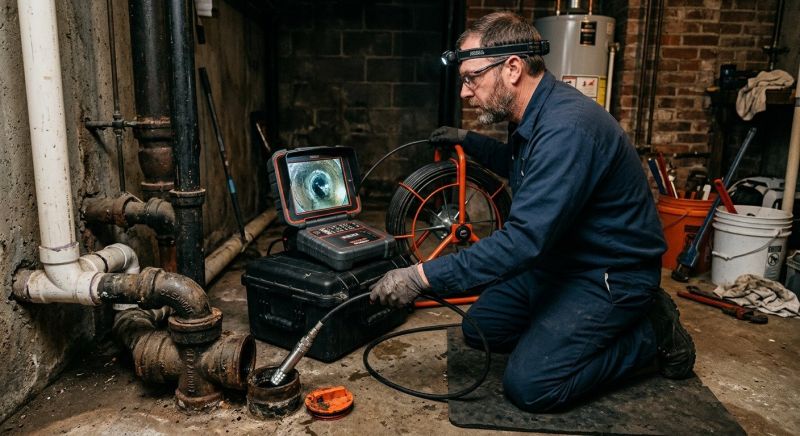 Drain Camera Inspection in Jupiter, FL