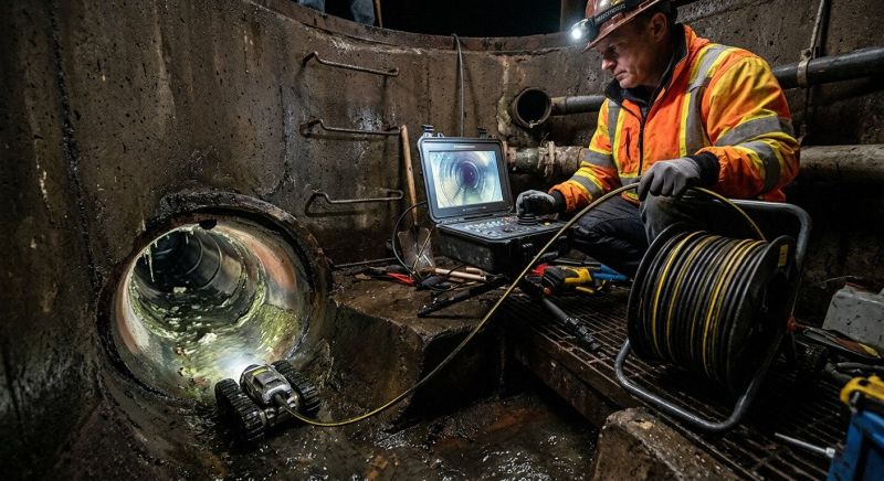 Sewer Drain Inspection Service in Conroe, TX