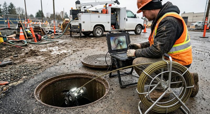 Sewer Video Inspection in San Antonio, TX