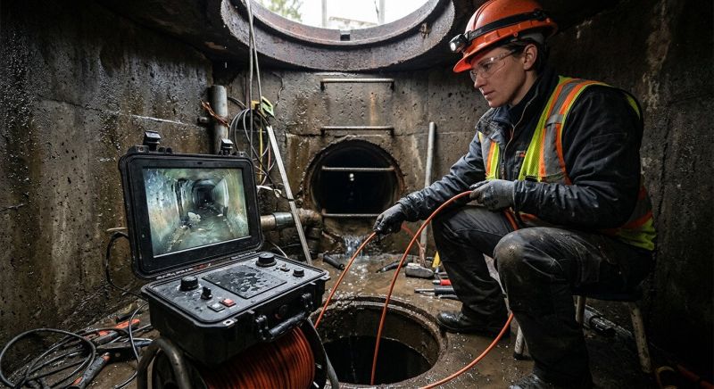 Sewer Video Inspection in Katy, TX